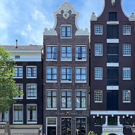 Facade Hotel Amsterdam Luaran gambar
