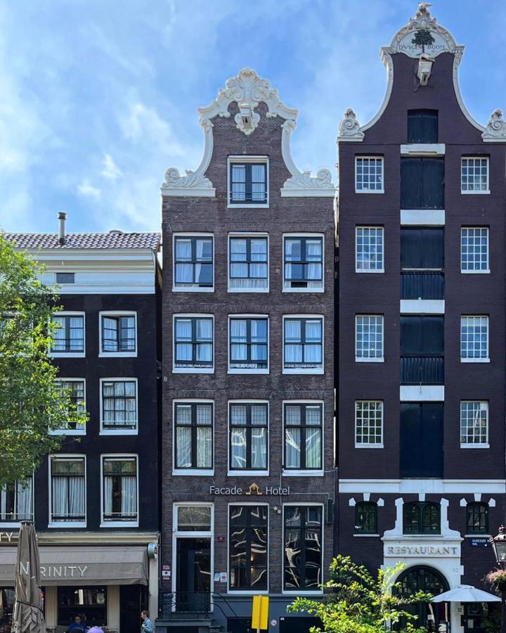 Facade Hotel Amsterdam Luaran gambar
