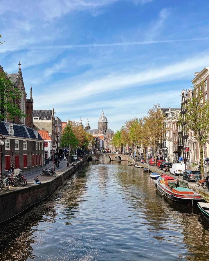 Facade Hotel Amsterdam Luaran gambar