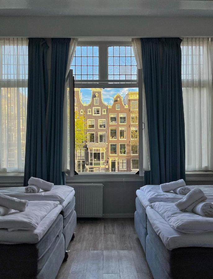 Facade Hotel Amsterdam Luaran gambar