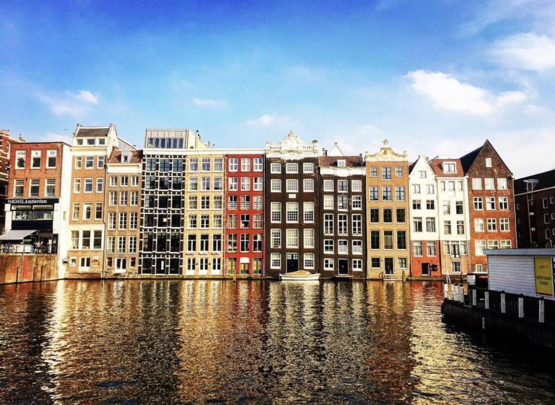 Facade Hotel Amsterdam Luaran gambar