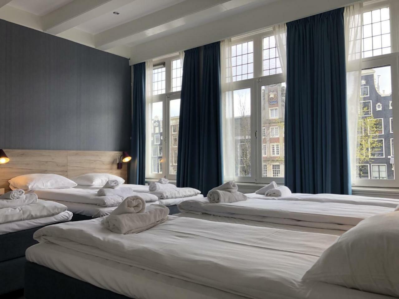 Facade Hotel Amsterdam Luaran gambar